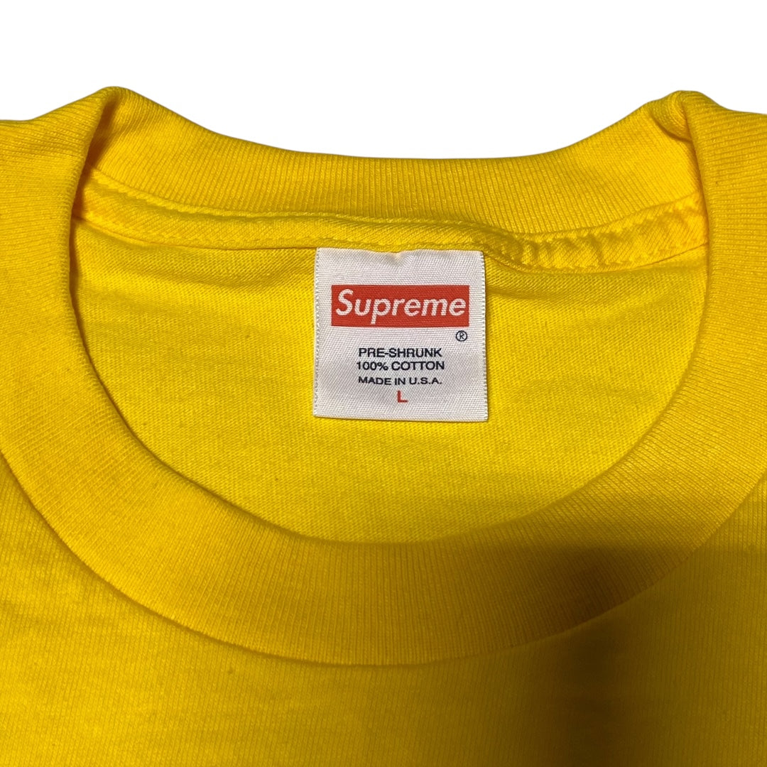 Supreme x Siouxsie Sioux T-Shirt - Yellow (Large)