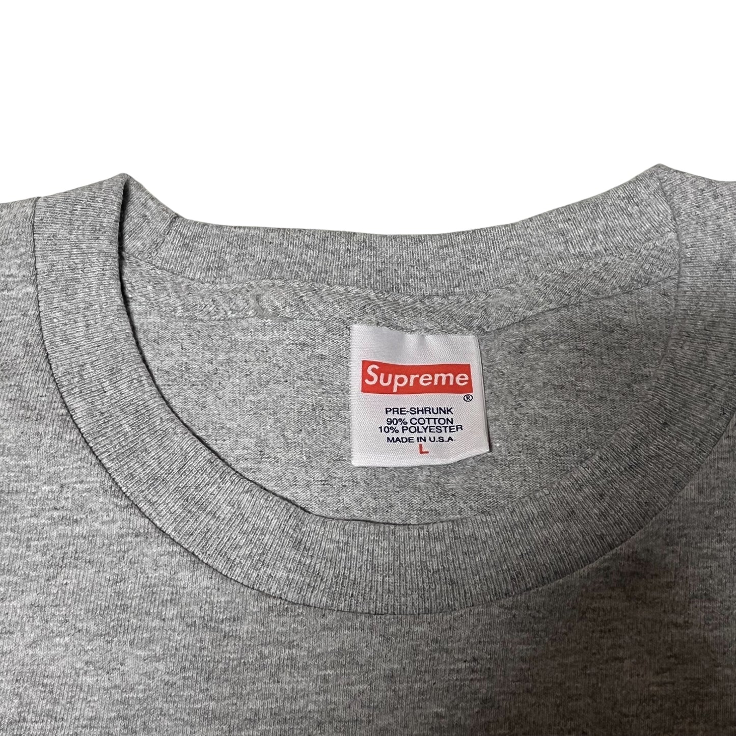 Supreme America's Most Wanted T-Shirt - Grey (Large)