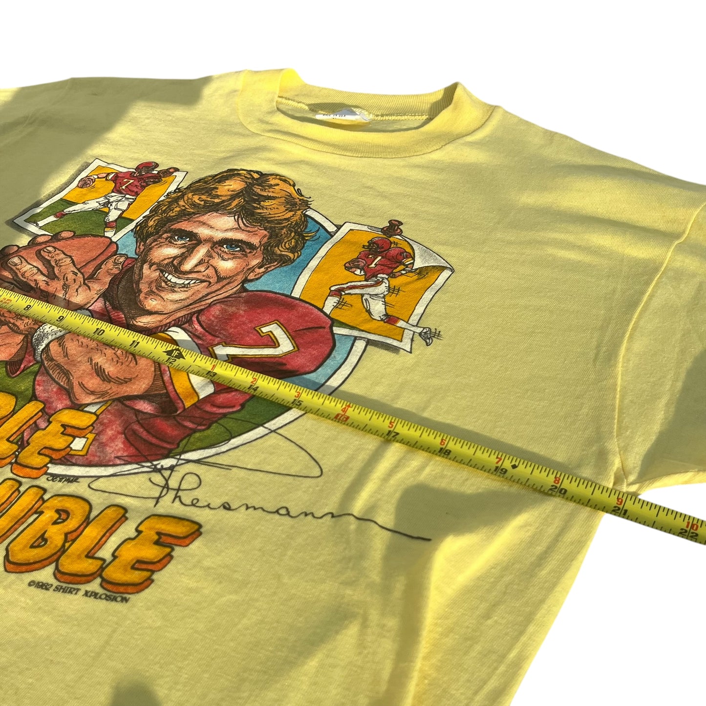VINTAGE Joe Theismann T Shirt (Large)