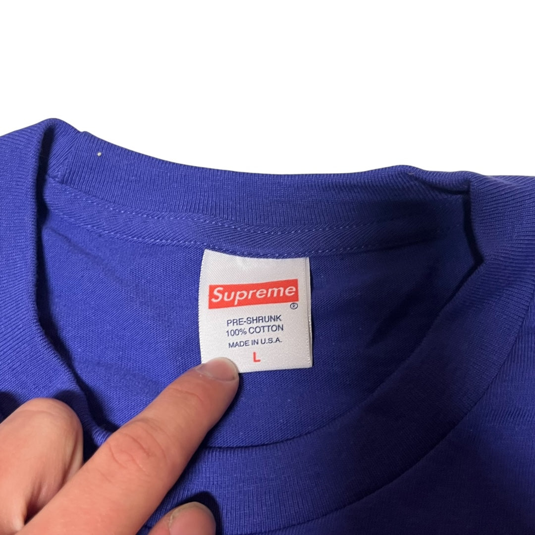 Supreme x Siouxsie Sioux T-Shirt - Blue (Large)