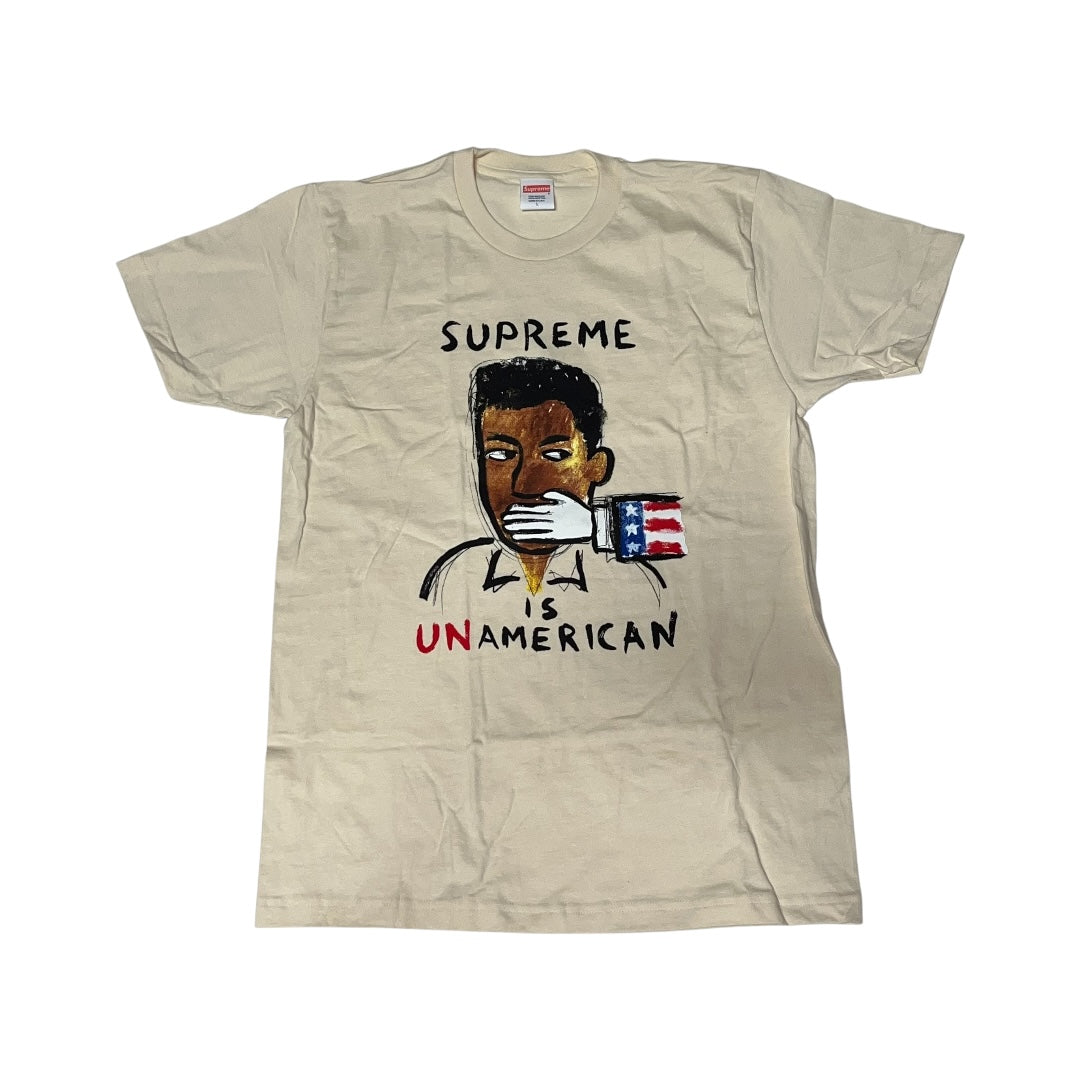 Supreme Unamerican T-Shirt - Natural (Large)