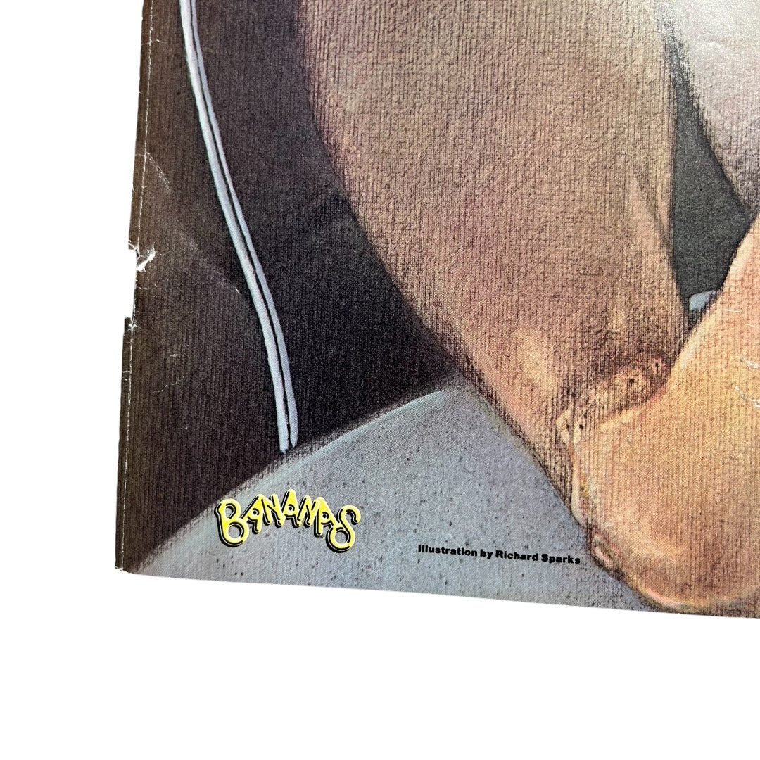 VINTAGE 1979 Bananas Magazine Frankenstein's Monster Poster (15.5x21.5)