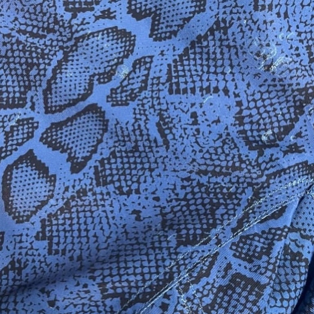 Supreme Snakeskin Shorts - Blue (32)