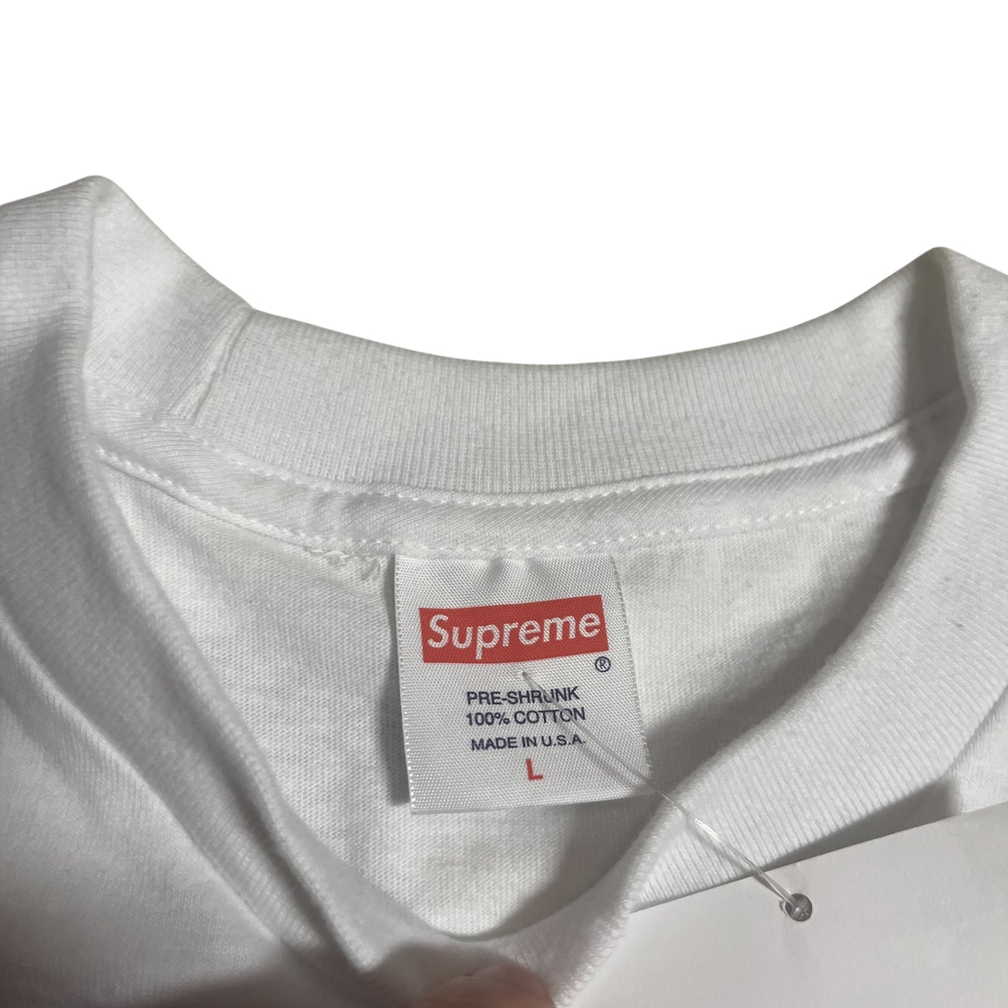 SAMPLE Supreme x KRS One Knowledge Reigns Supreme T-Shirt - White (Large)