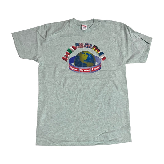 SAMPLE Supreme Worldwide T-Shirt - Heather Blue (Large)