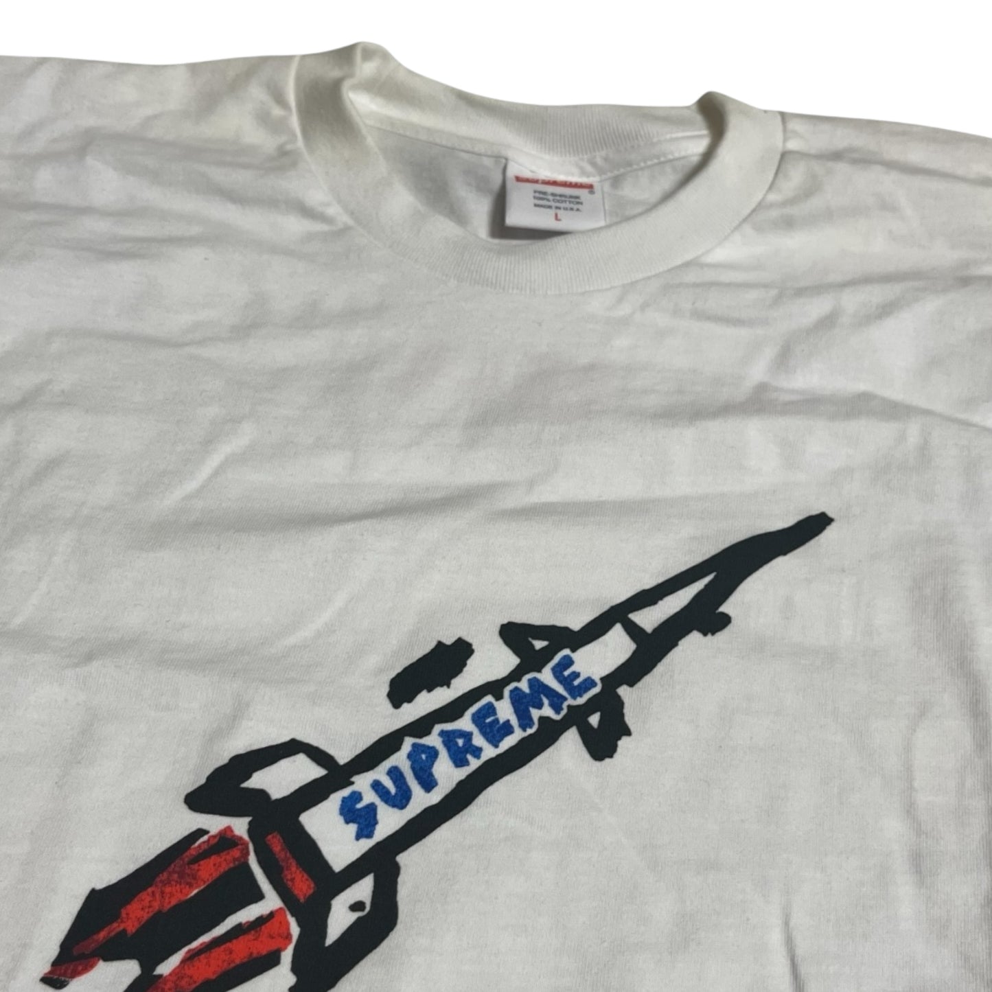 SAMPLE Supreme Rocket T-Shirt - White (Large)