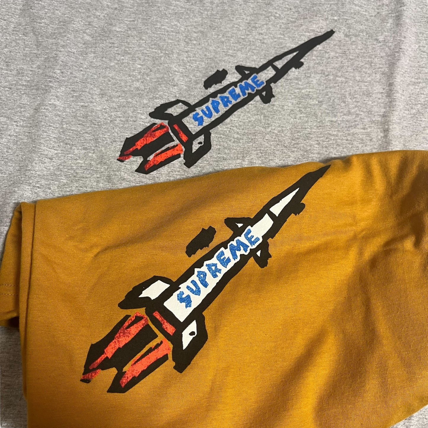 SAMPLE Supreme Rocket T-Shirt - Heather Grey (Large)