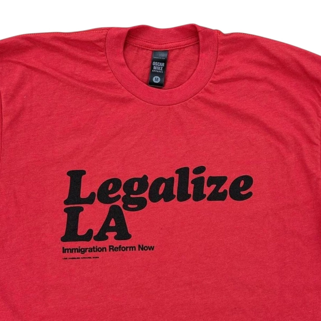 Los Angeles Apparel Legalize LA T Shirt (Medium)