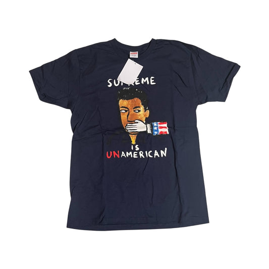 SAMPLE Supreme Unamerican T-Shirt - Navy (Large)