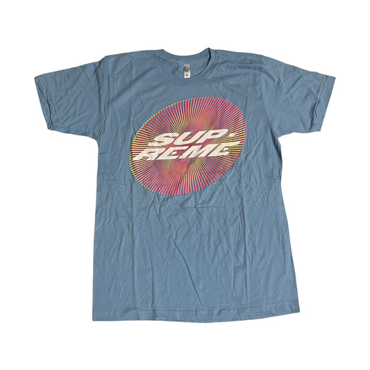 SAMPLE Supreme Kinetic Logo T-Shirt - Light Blue (Large)