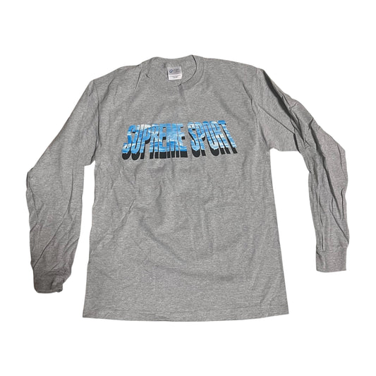 SAMPLE Supreme Sport Long Sleeve T-Shirt - Heather Grey (Large)