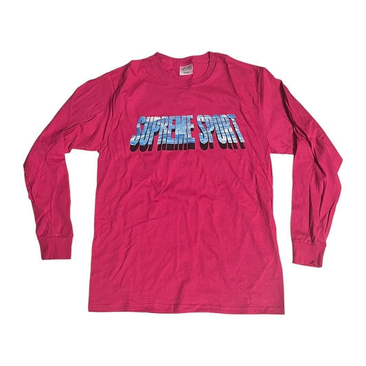 SAMPLE Supreme Sport Long Sleeve T-Shirt - Pink (Large)