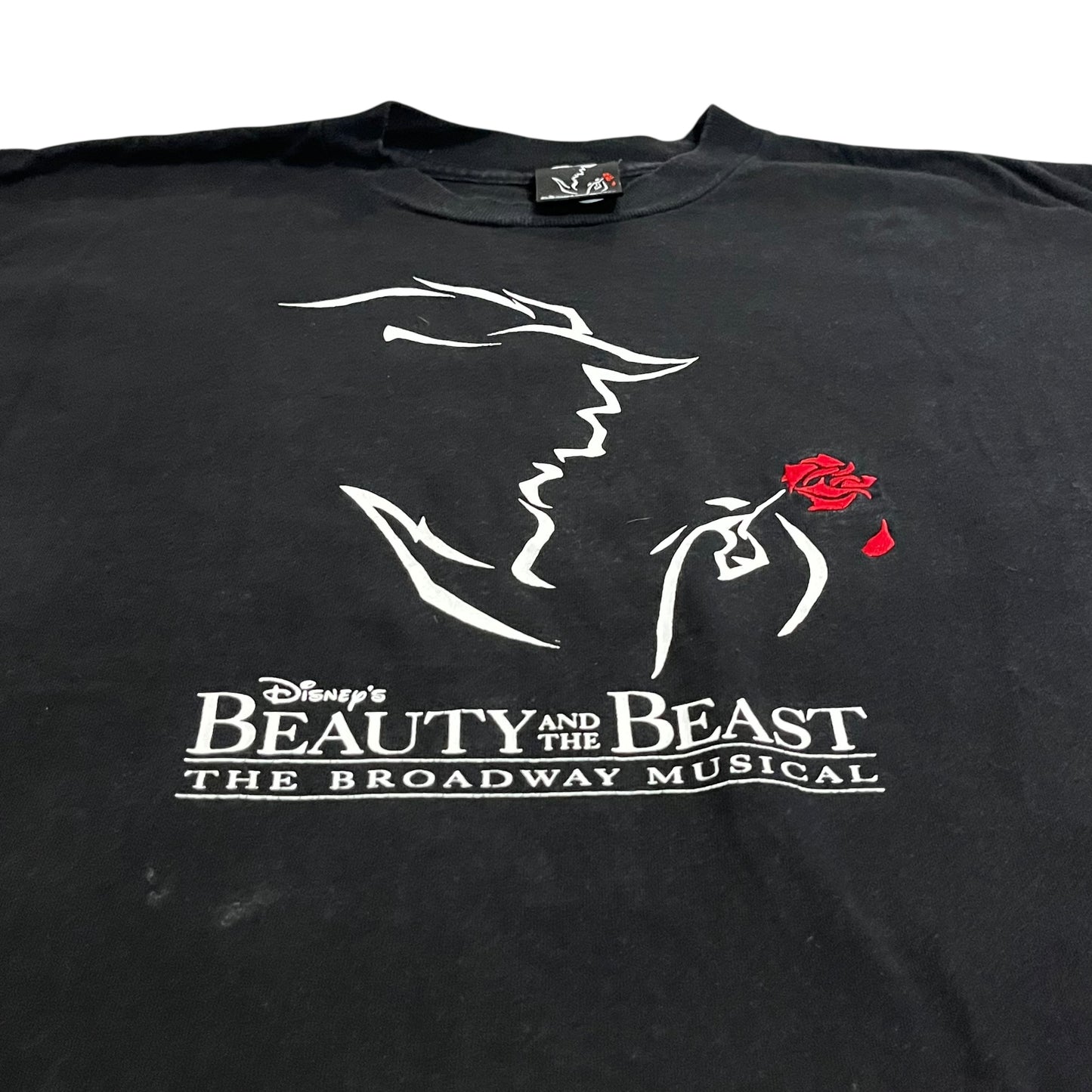 VINTAGE Disney's Beauty & The Beast Broadway Musical T Shirt (XL)