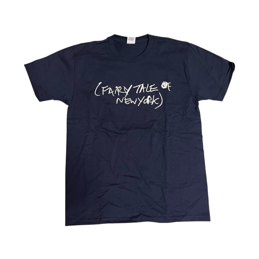 Supreme x Shane MacGowan Fairy Tale of New York T Shirt - Navy (Large)