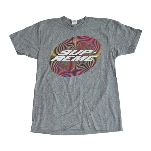 SAMPLE Supreme Kinetic Logo T Shirt - Heather Grey (Large)
