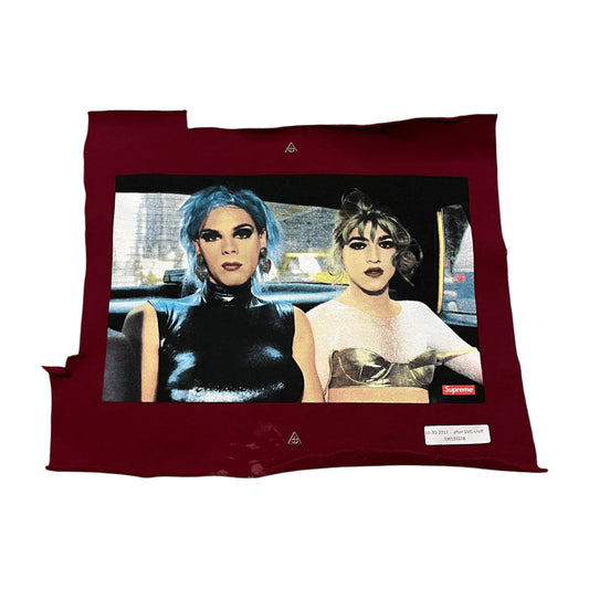 Supreme x Nan Goldin Test Print Fabric Swatch (Maroon)