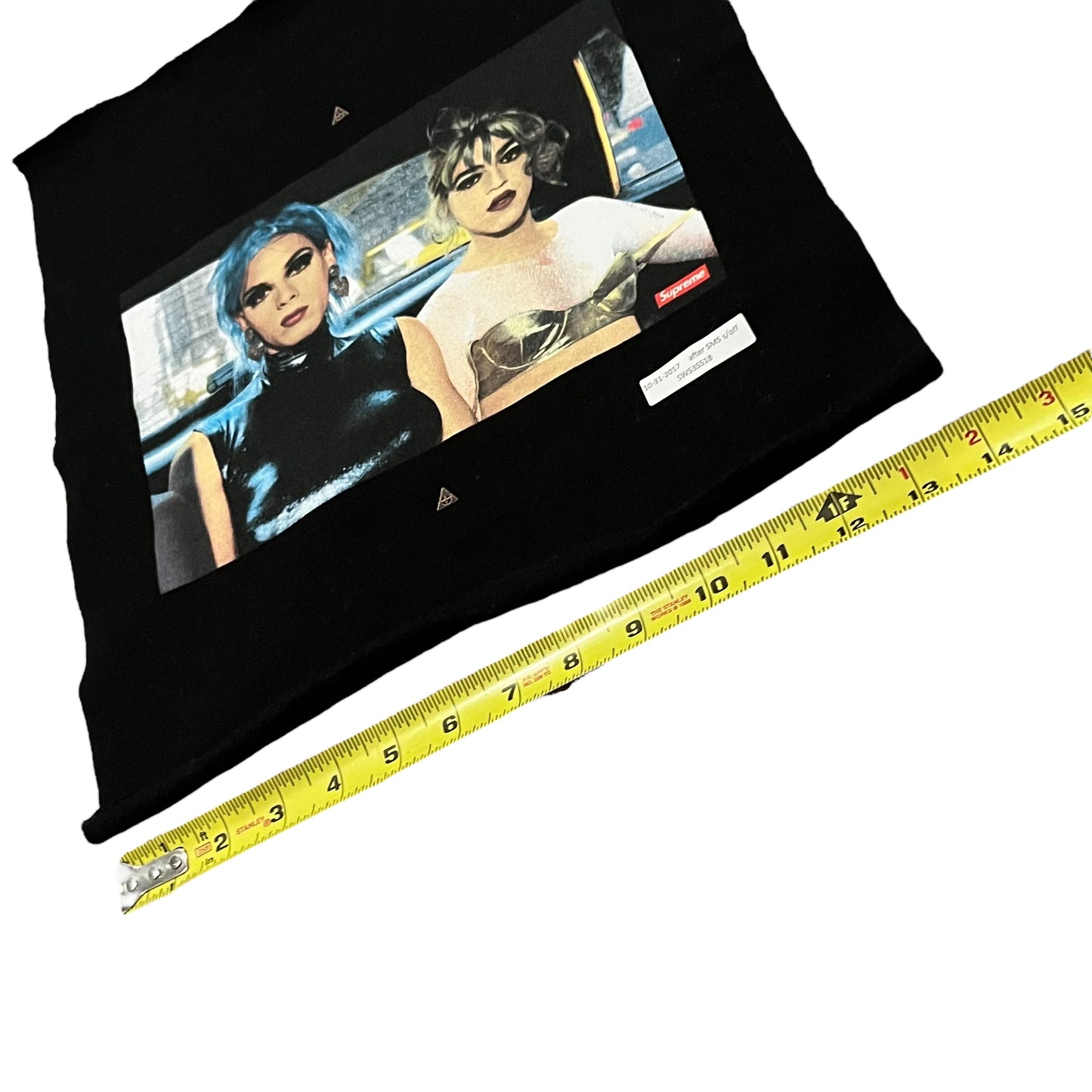 Supreme x Nan Goldin Test Print Fabric Swatch (Black)