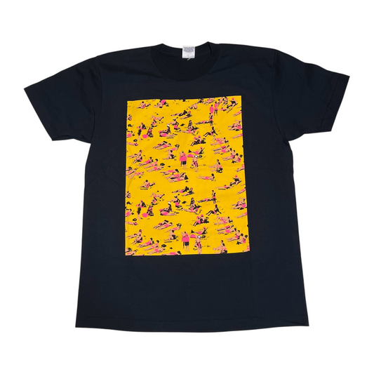Supreme Beach T Shirt - Navy Blue
