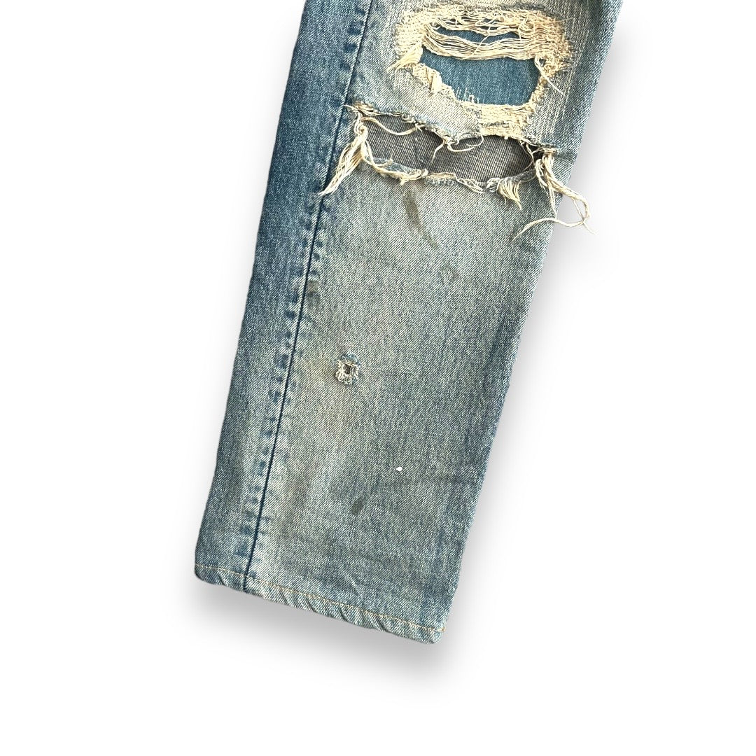 Undercover 68 Blue Yarn Denim Jeans 2010 ZoZoTown