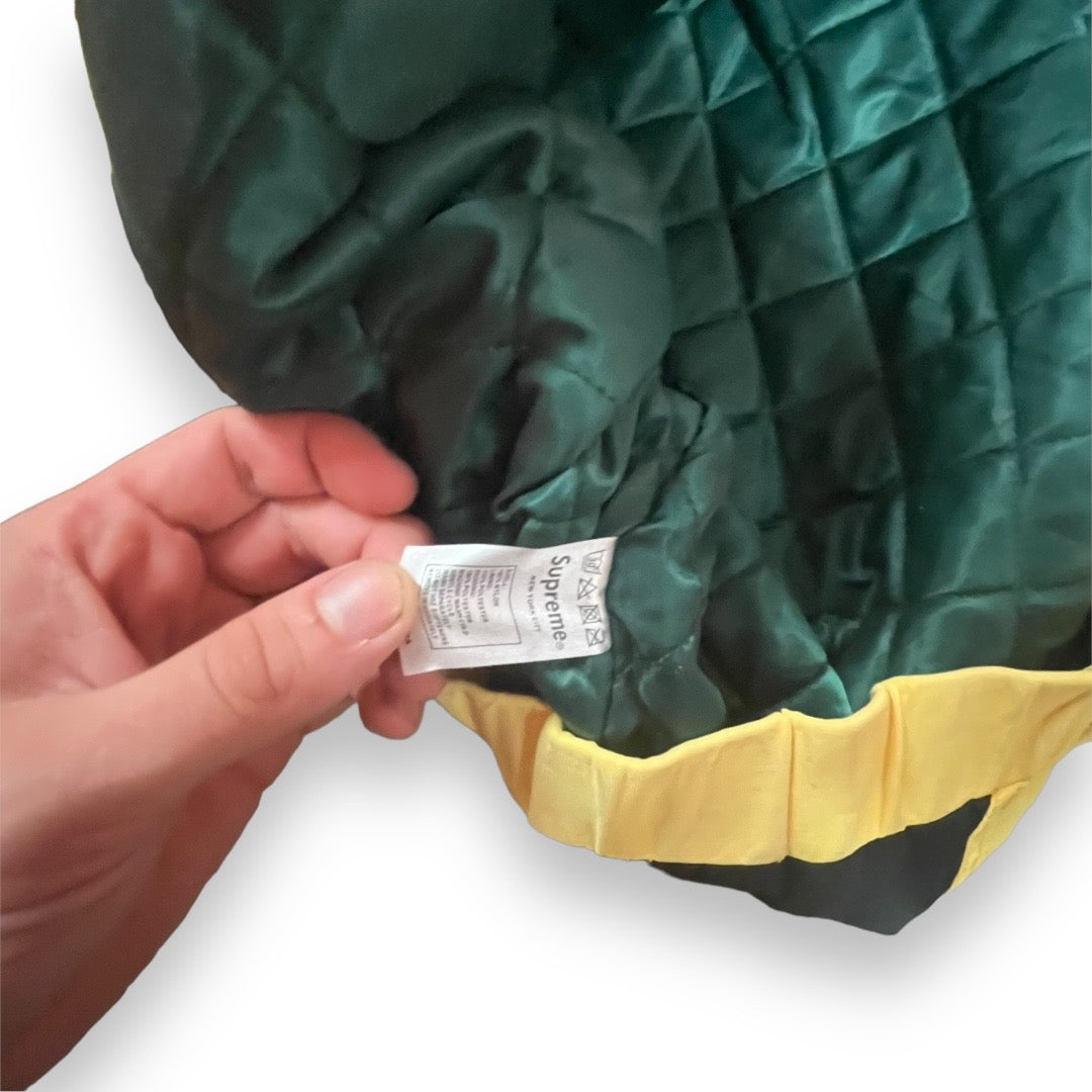 Supreme x Public Enemy Starter Jacket Vest - Yellow (Medium)