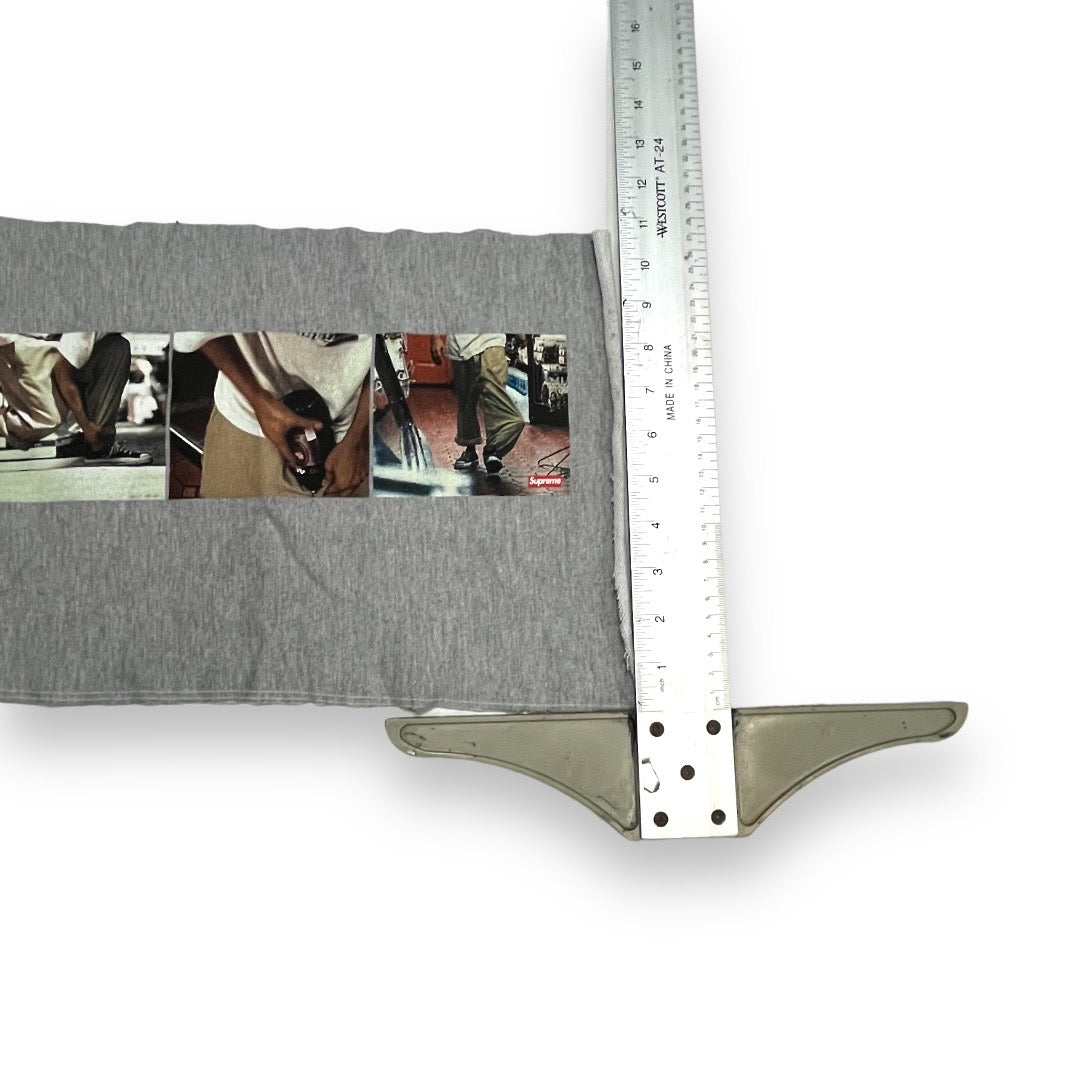 Supreme x Larry Clark KIDS 40oz Test Print Fabric Swatch - Grey