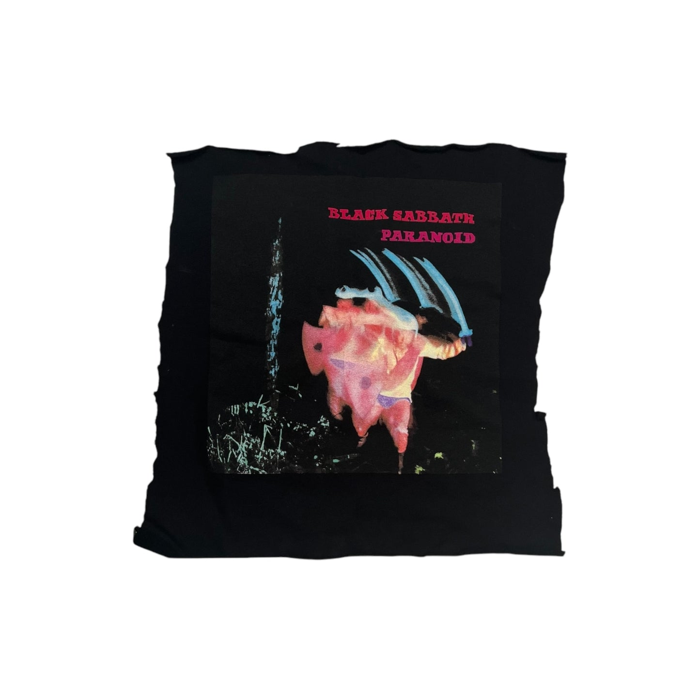 Supreme x Black Sabbath "Test Print" Fabric Swatch