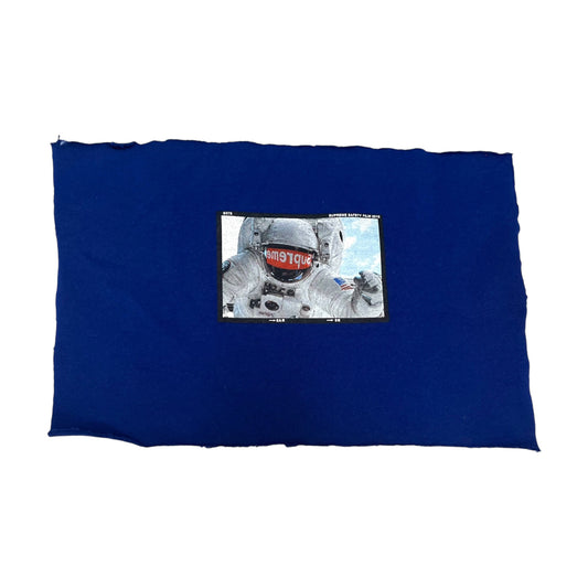 Supreme "Astronaut" Test Print Fabric Swatch - Blue
