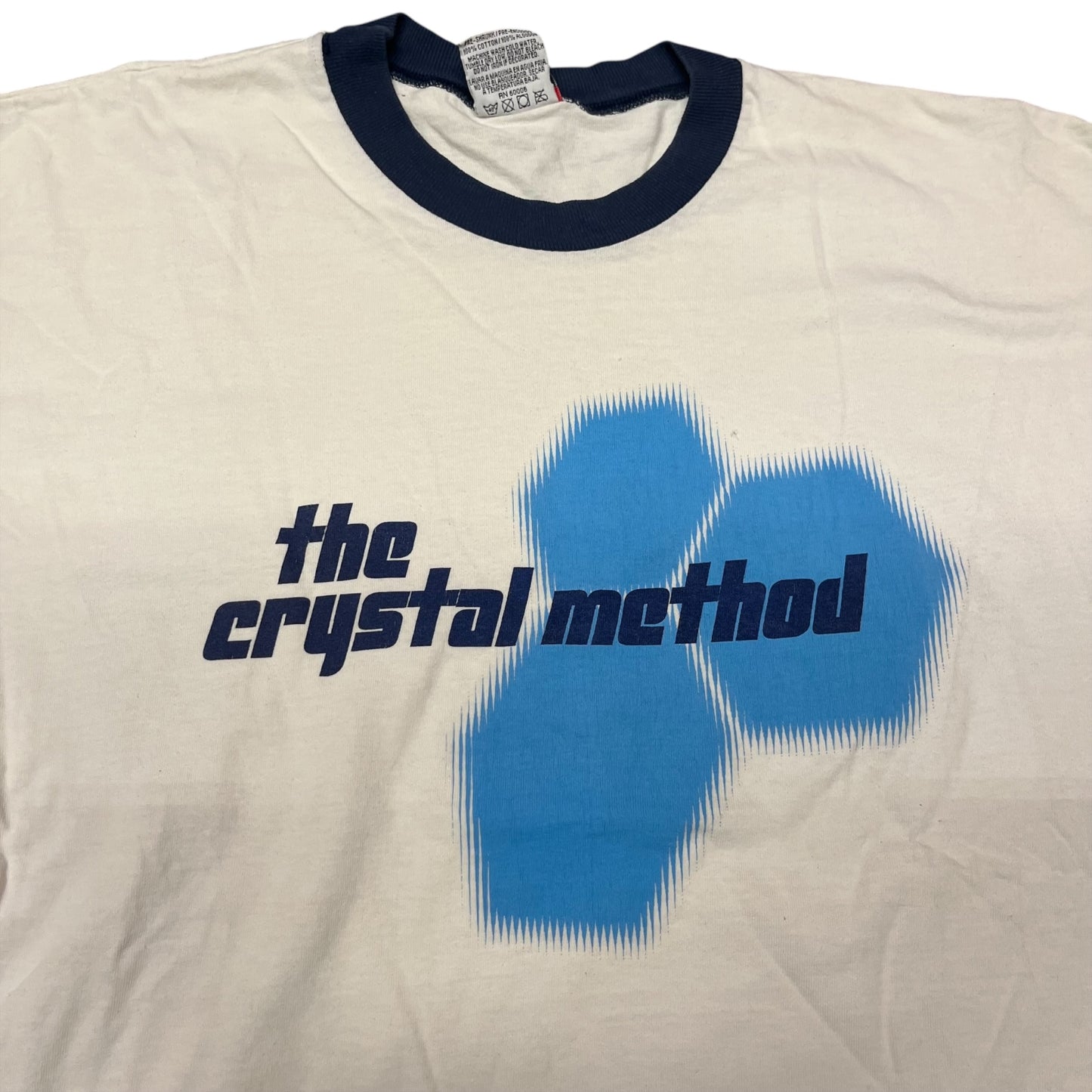 VINTAGE The Crystal Method Ringer T Shirt (XL)