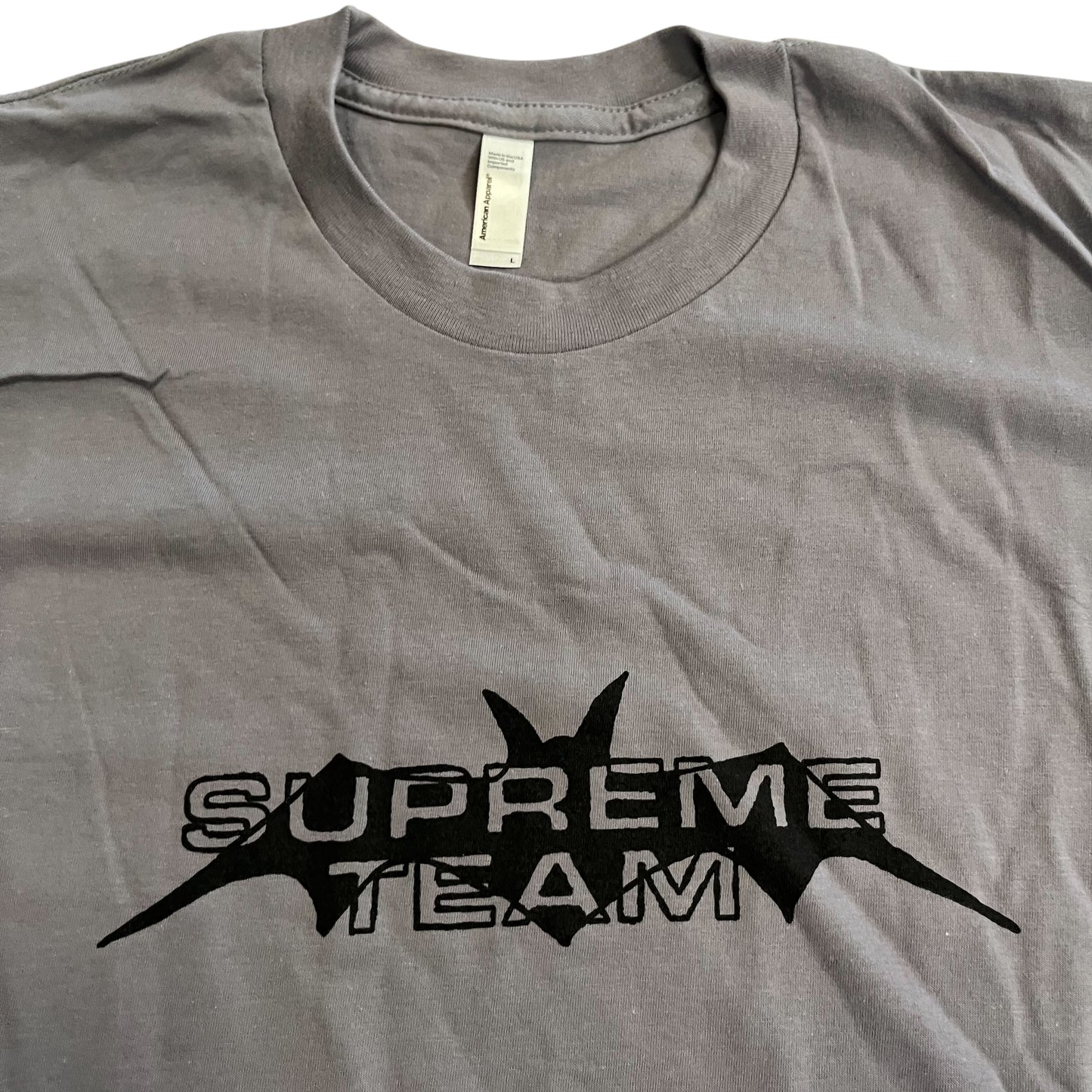 SAMPLE Supreme Bat Logo T-Shirt - Grey (Large)