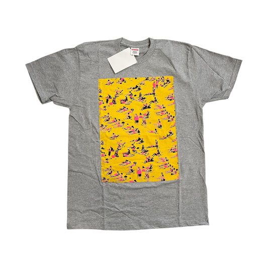 Supreme Beach T-Shirt - Grey (Large)