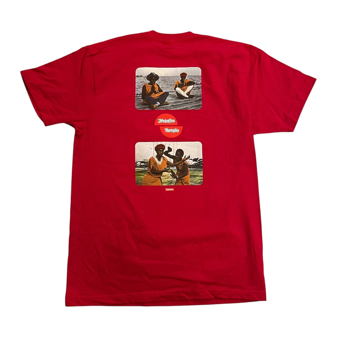 Supreme x Barrington Levy Shaolin Temple T-Shirt - Red (Large)