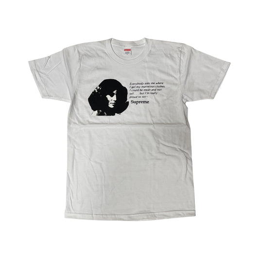 Supreme Mean T-Shirt - White (Medium)