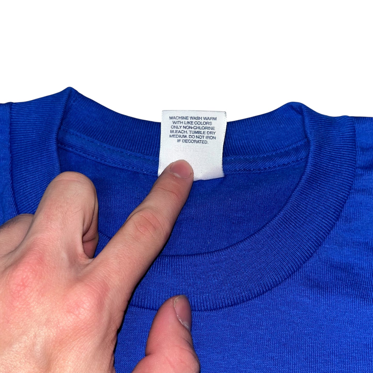 SAMPLE Supreme You People Make Me Sick T-Shirt - Blue (Large)