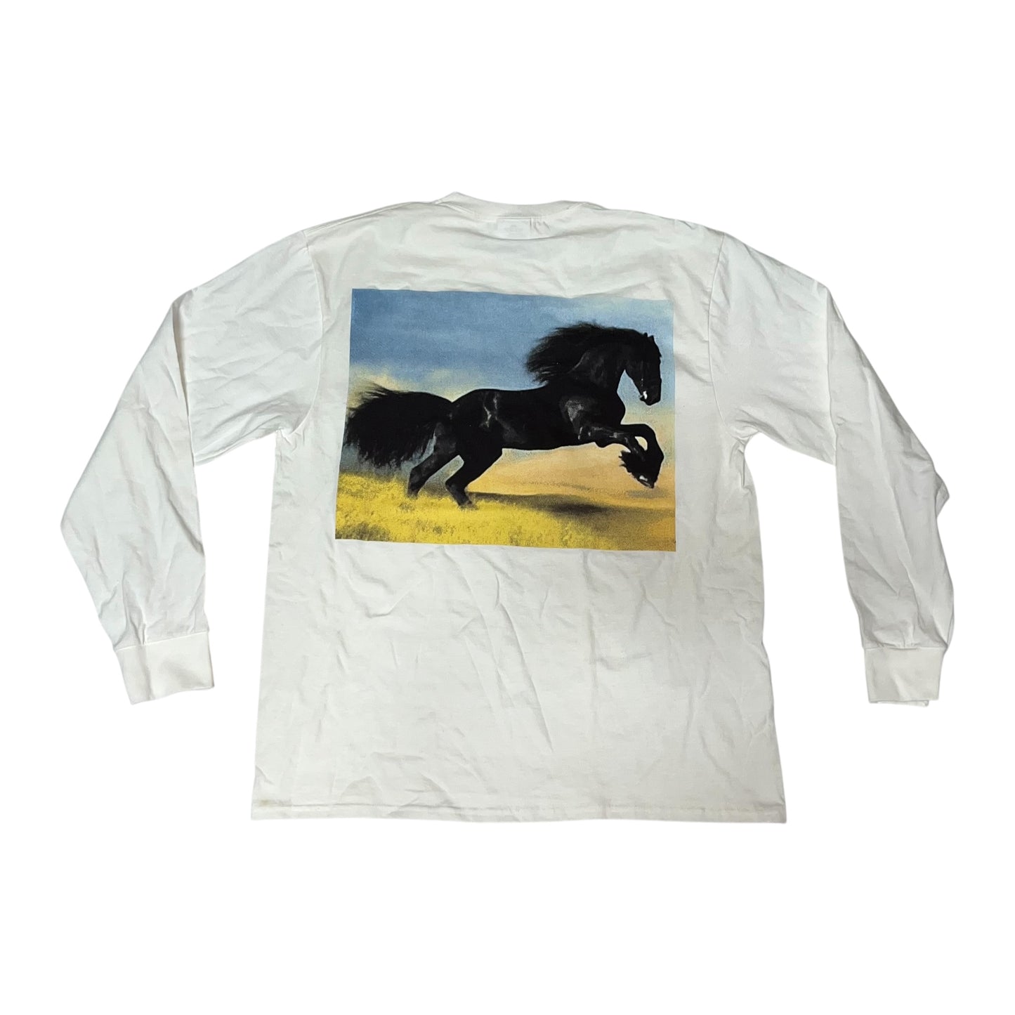SAMPLE Supreme Stallion Long Sleeve T Shirt - White (Large)
