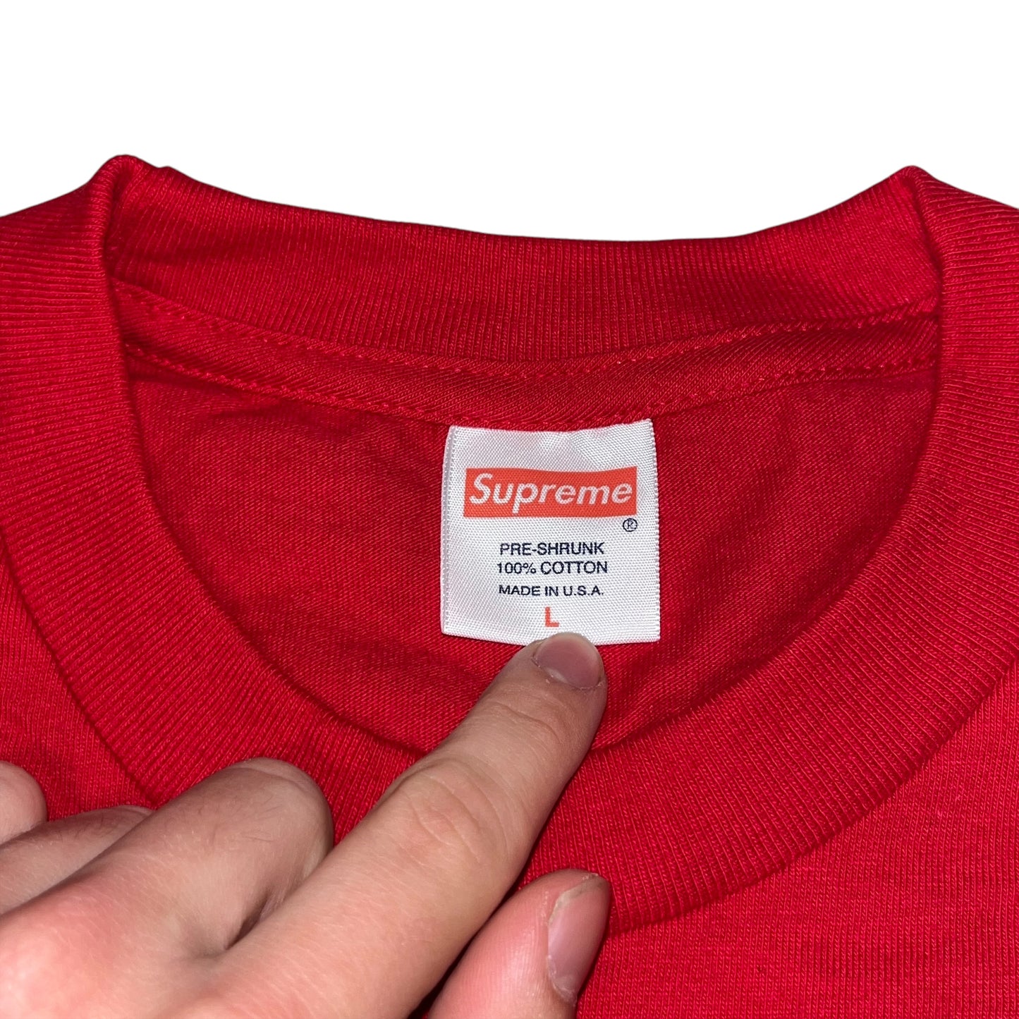 Supreme African Masks T-Shirt - Red (Large)