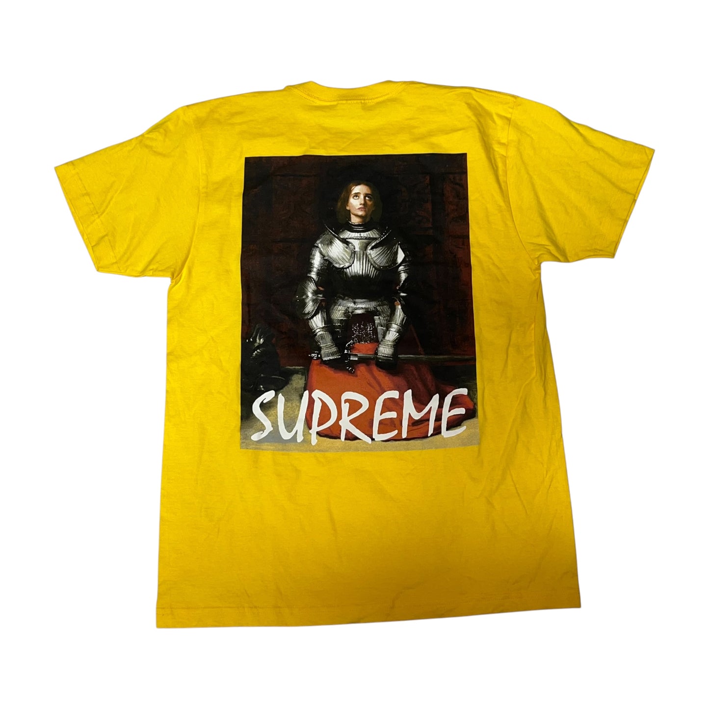 Supreme Joan of Arc T-Shirt - Yellow (Large)