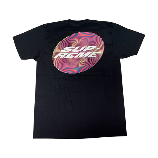 Supreme Kinetic Logo T-Shirt - Black (Large)