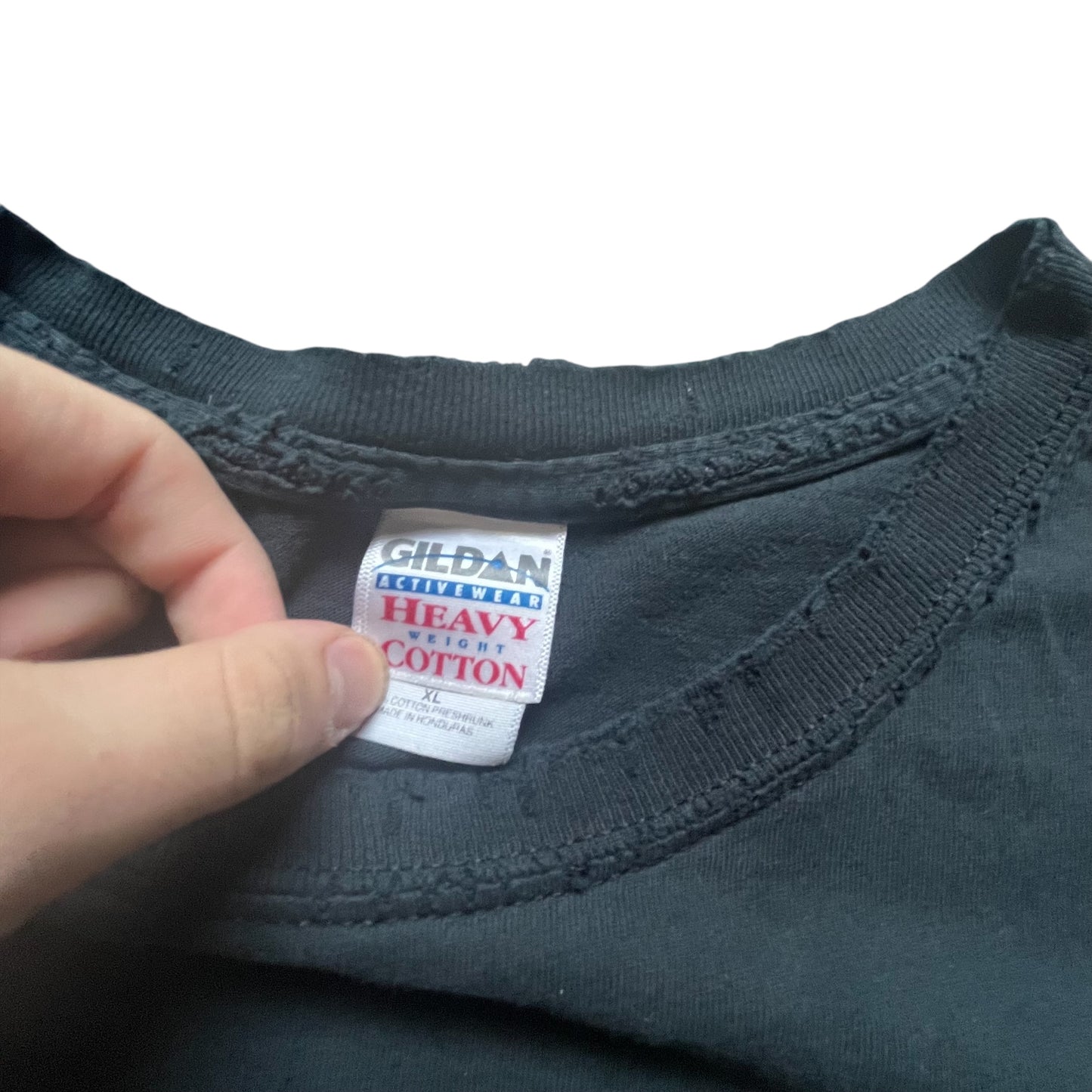 VINTAGE US Army Thrashed T-Shirt (Large)