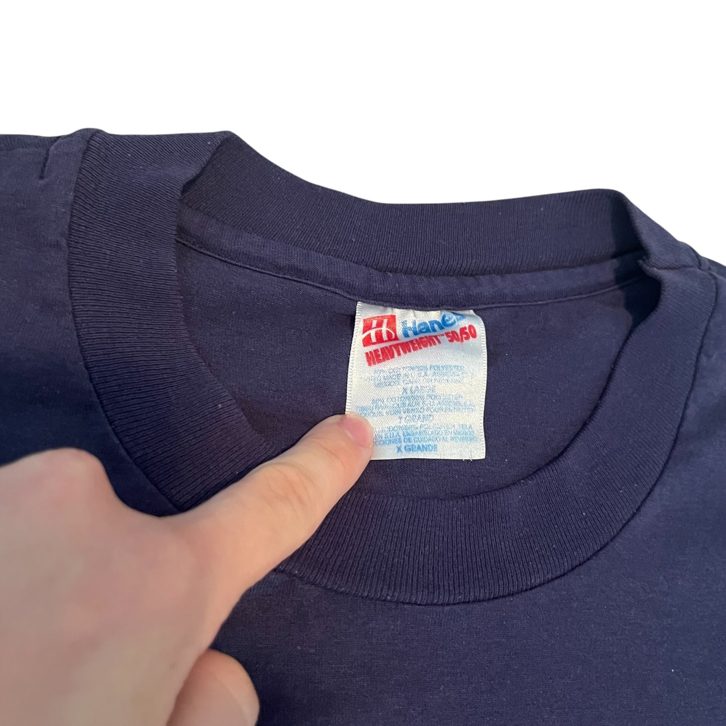 VINTAGE Florida Mens Volleyball T-Shirt - Navy (XL)