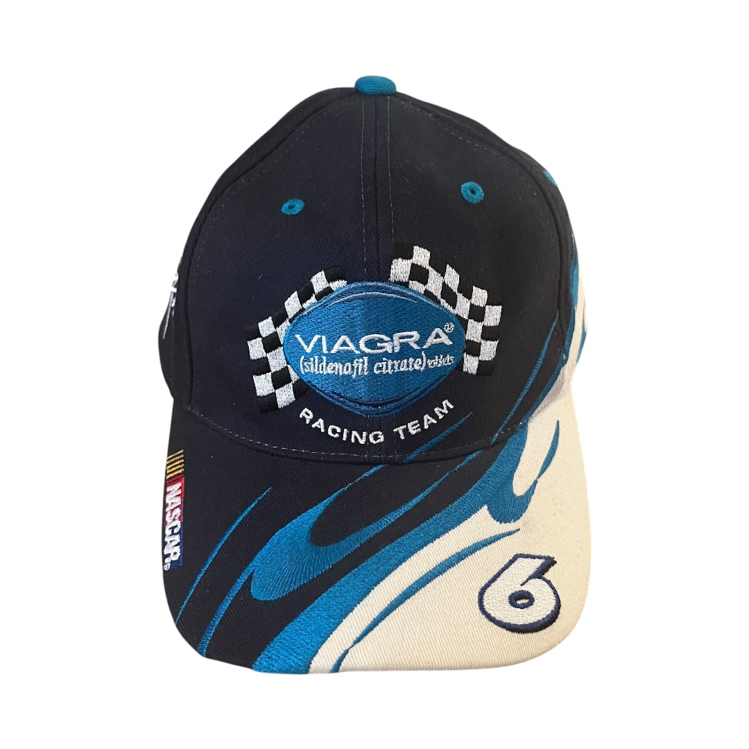 VINTAGE Mark Martin #6 Viagra Racing Hat - Snapback