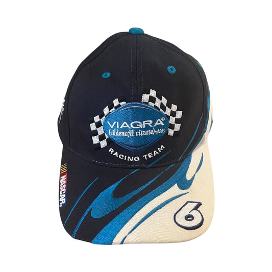 VINTAGE Mark Martin #6 Viagra Racing Hat - Snapback