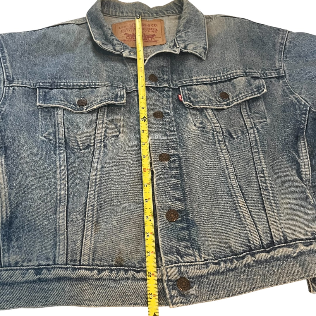 The Life of Pablo Pop-Up Denim Jacket - Large