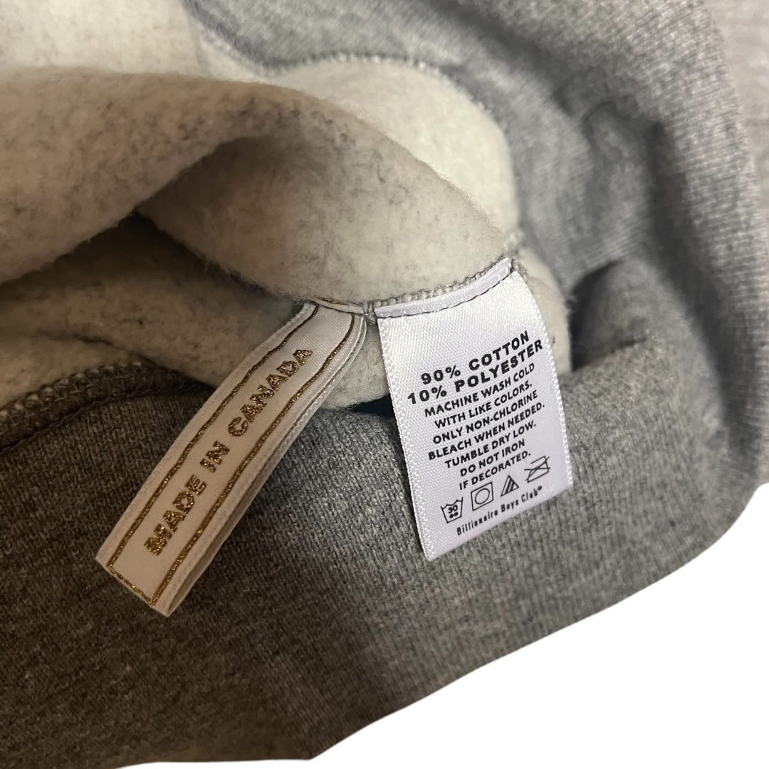 Billionaire Boys Club Classic Logo Hoodie Sweatshirt - Heather Grey (Medium)