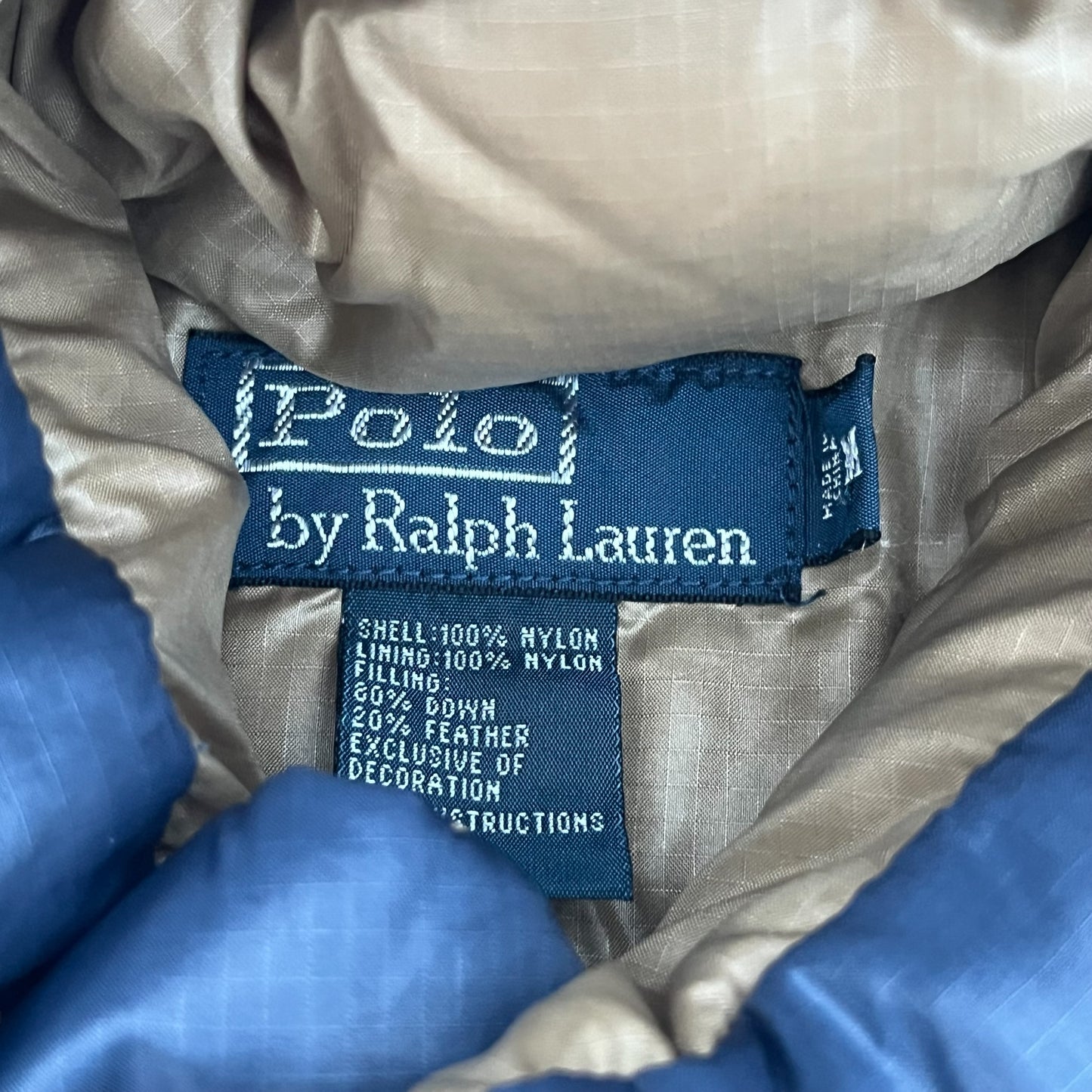 Polo Ralph Lauren Ripstop Hooded Reversible Down Puffer Vest (Medium)