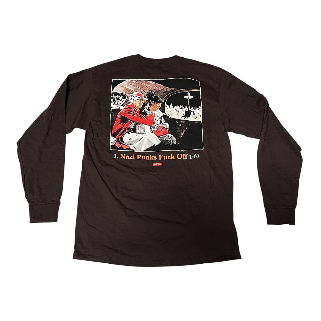 SAMPLE Supreme x Dead Kennedys Punks L/S T-Shirt - Brown (Large)