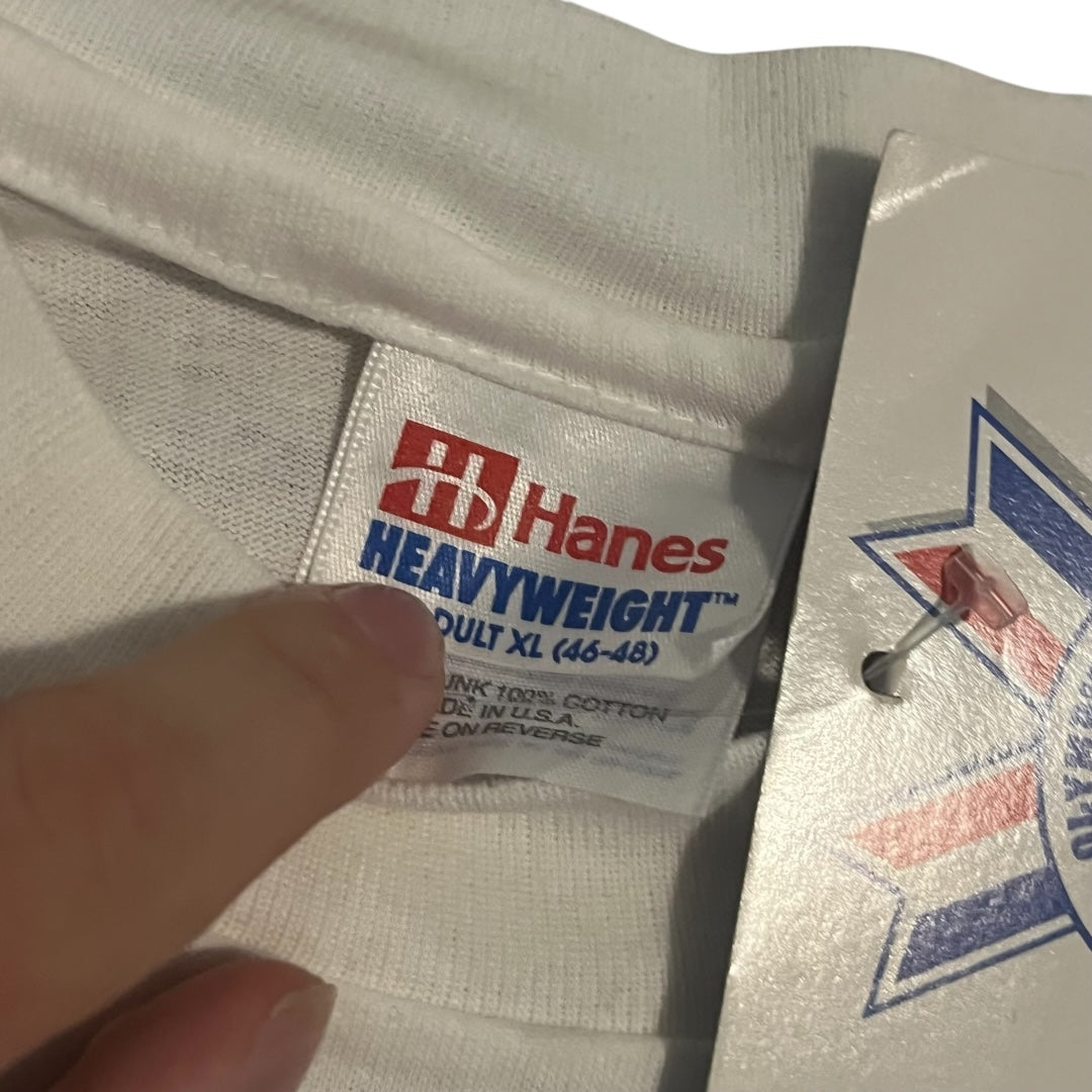 VINTAGE Olympics Flags T Shirt (XL)