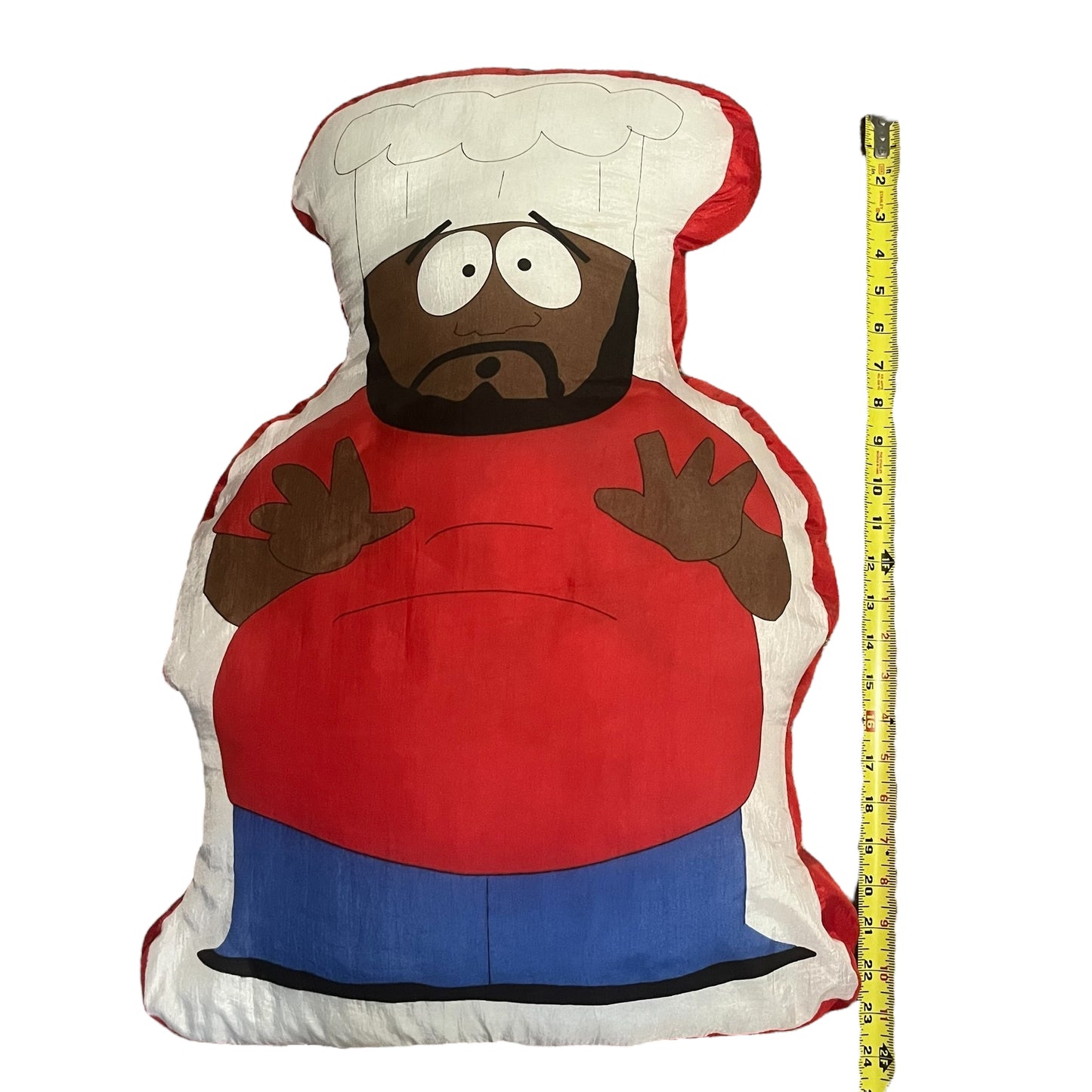 VINTAGE 1998 South Park Display Plush Pillow - Chef