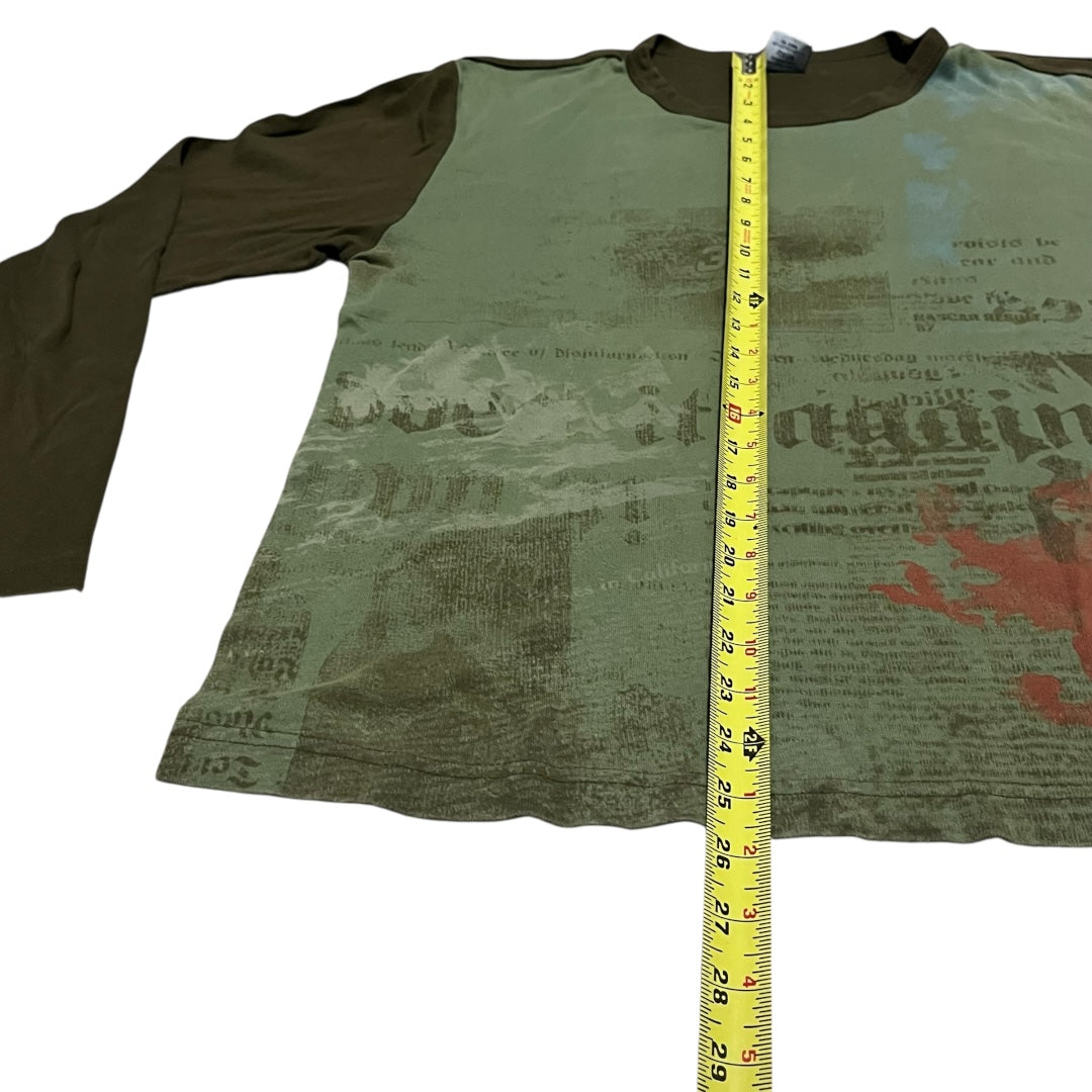 VINTAGE Itsus International AOP Raglan Shirt (Large)