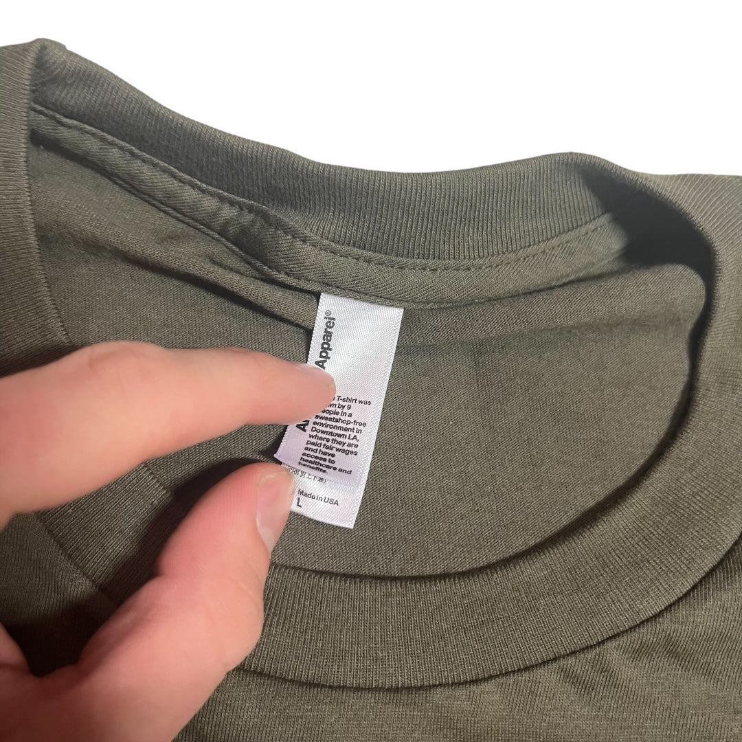 SAMPLE Supreme x KRS One T-Shirt - Olive (Large)