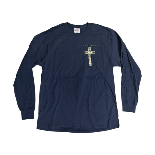 SAMPLE Supreme x Dead Kennedys Punks L/S T-Shirt - Navy (Large)